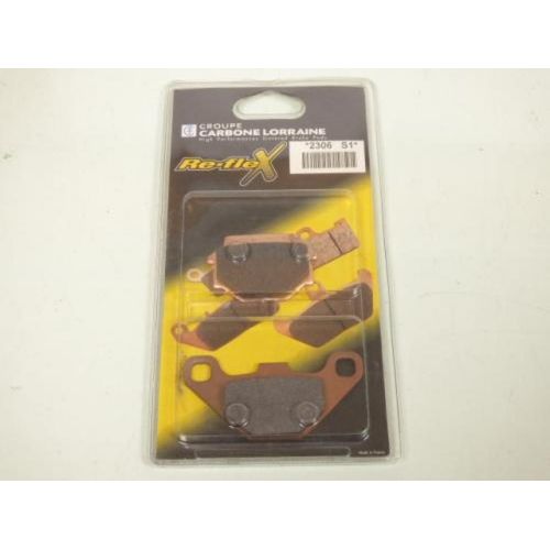 Plaquette De Frein Carbone Lorraine Pour Moto Ktm 125 Gs 1992 2306 Neuf