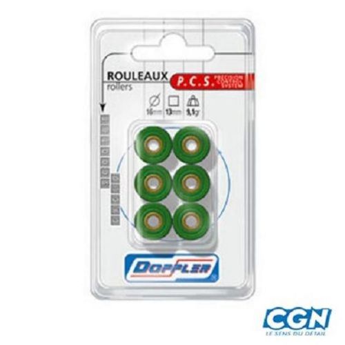 Galet Rouleau De Variateur Doppler Pour Scooter Piaggio 50 Typhoon 1994 À 1999 16x13 3grs Neuf