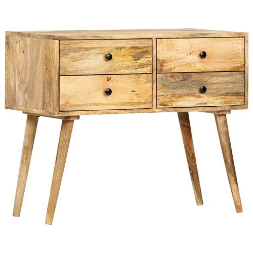 Vidaxl Buffet 85 X 40 X 71 Cm Bois De Manguier Massif