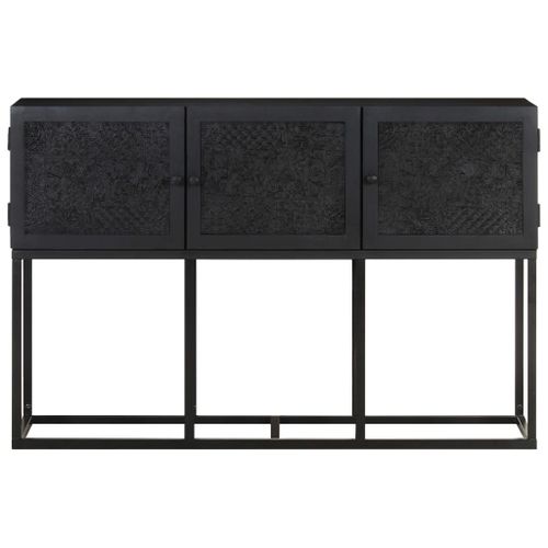Vidaxl Buffet 115x30x76 Cm Bois De Manguier Massif
