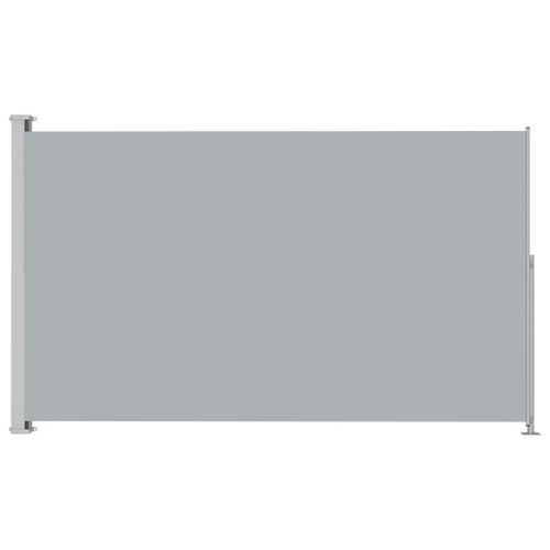 Auvent Paravent Store Brise-Vue Latéral Rétractable De Patio Jardin Terrasse Balcon Protection Visuelle Écran 200 X 300 Cm Gris Helloshop26 02_0007351