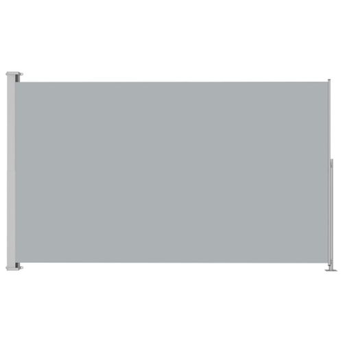 Auvent Paravent Store Brise-Vue Latéral Rétractable De Patio Jardin Terrasse Balcon Protection Visuelle Écran 220 X 300 Cm Gris Helloshop26 02_0007372