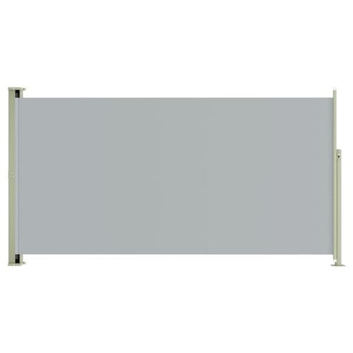 Auvent Paravent Store Brise-Vue Latéral Rétractable De Patio Jardin Terrasse Balcon Protection Visuelle Écran 160 X 300 Cm Gris Helloshop26 02_0007283