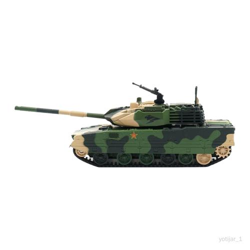 1:64 Échelle Alliage Light Tank Modèle Véhicules De Reconnaissance Miniature Diecast Pour Affichage Adultes Collectibles Souvenir Scène Miniature Vert