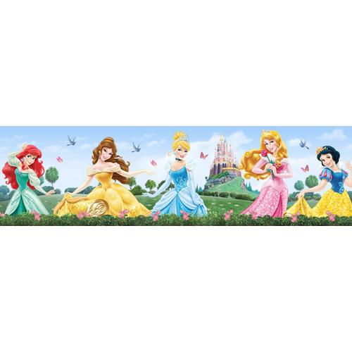 Décoration : 1 Frise Murale Adhésive Princesses Disney 5 M