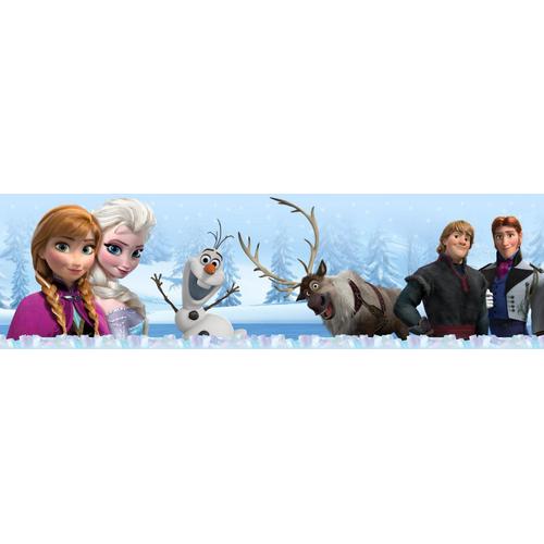 1 Frise Murale Adhésive Disney La Reine Des Neiges 5 M