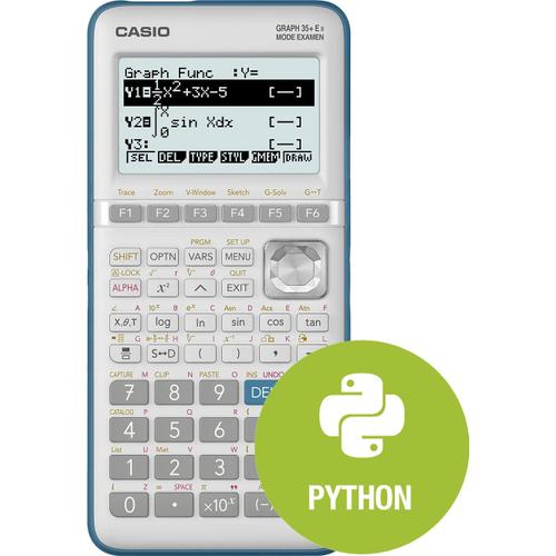 Calculatrice graphique Python - Graph 35+ E II - Casio - Calculatrices  Scientifiques Casio