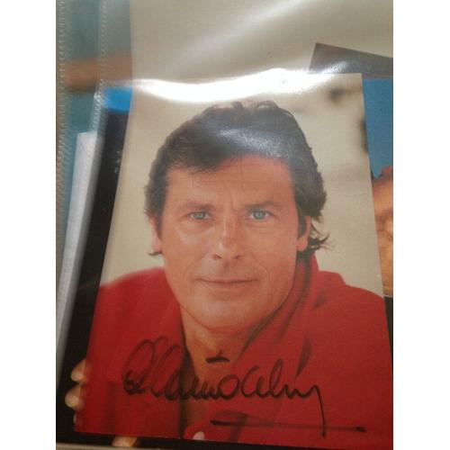 Alain Delon - Autographe