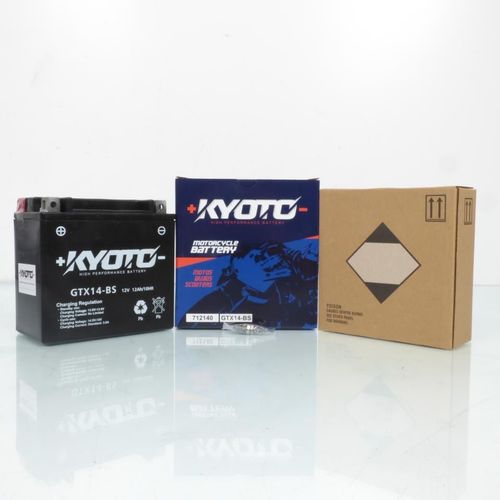 Batterie Kyoto Pour Scooter Piaggio 125 X8 Premium Euro3 2006 À 2007 Neuf