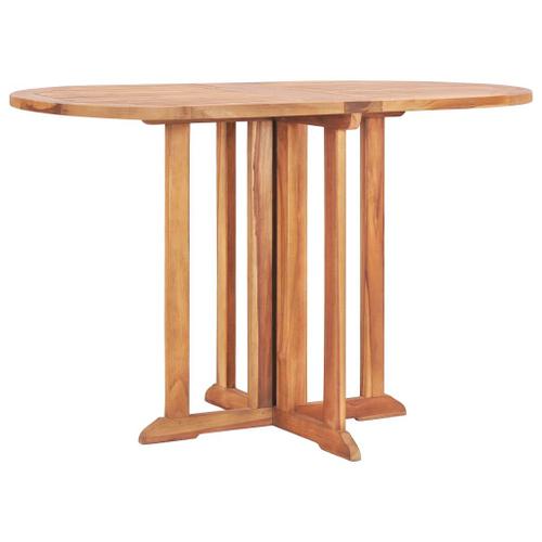 Vidaxl Table Pliable De Jardin Papillon 120x70x75 Cm Bois Teck Solide