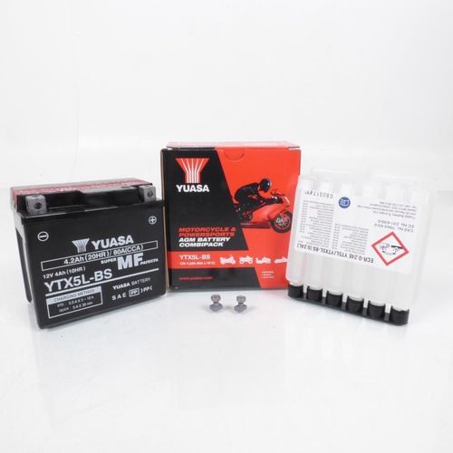 Batterie Yuasa Pour Scooter Keeway 125 Matrix 2007 À 2009 Neuf