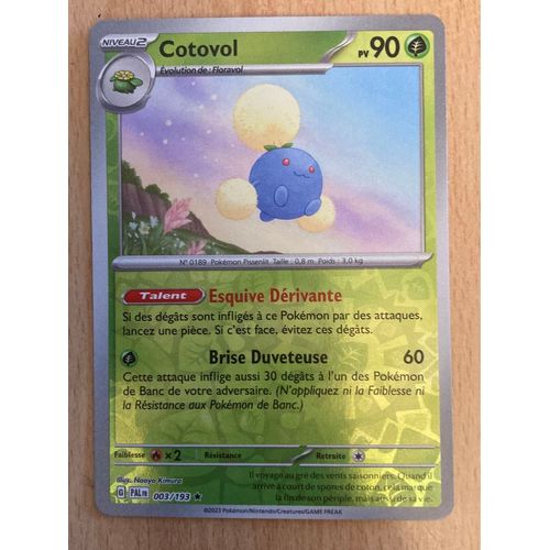 (2103) Cotovol 3/193 Pokemon 