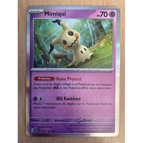(2101) Mimiqui 97/193 Pokemon 