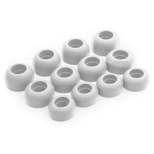 Okuli 12 x Écouteurs en Silicone Embouts d'oreilles pour Samsung Galaxy Buds Pro 1 Casque Écouteurs en Blanc