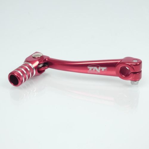 Sélecteur De Vitesse Repliable Tnt Pour Moto Cpi 50 Sm Anodisé Rouge Neuf