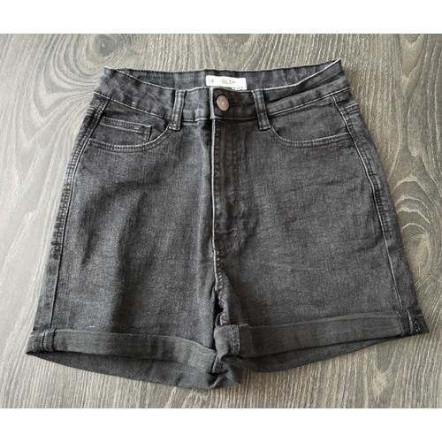 Short Jean Noir 34 Xs Kiabi Neuf