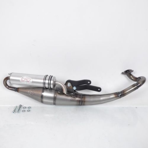 Pot D Échappement Leovince Pour Scooter Peugeot 50 Kisbee 2t 2013 À 2017 Neuf