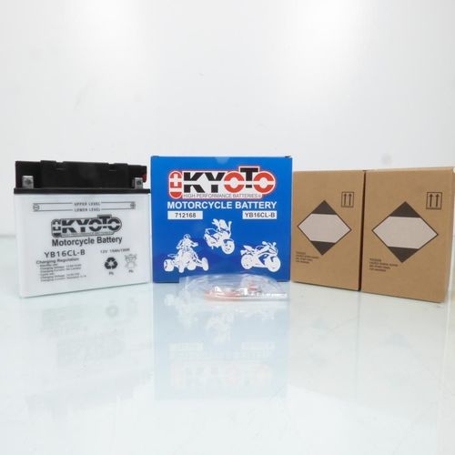 Batterie Kyoto Pour Quad Can-Am 500 Quest 4x4 Auto 2002 À 2004 Yb16cl-B / 12v 19ah Neuf