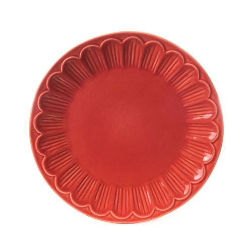 Assiette À Dessert Pétale Corail (Lot De 6)