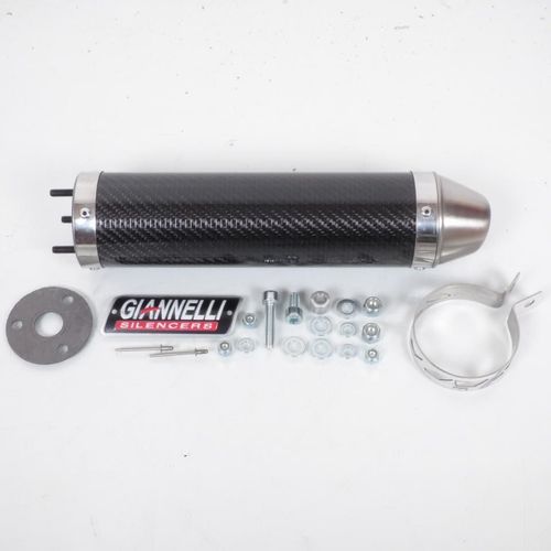 Silencieux D Échappement Giannelli Pour Moto Derbi 50 Gpr 2000-2002 43651hf Neuf