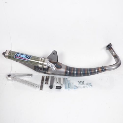 Pot D Échappement Giannelli Pour Scooter Kymco 50 Super 9 Lc 2005 À 2009 Neuf