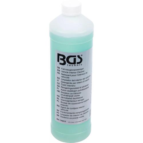 SHAMPOING INTERIEUR DE VOITURE 1000 ML COULEUR VERTE BGS TECHNIC