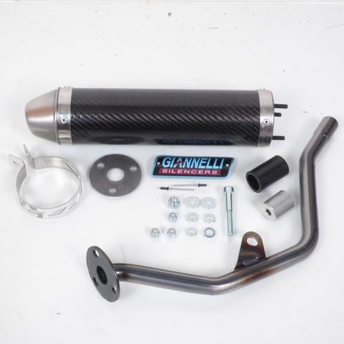 Silencieux D Échappement Giannelli Pour Moto Mbk 50 Xlimit 2003-2011 34636hf C Neuf