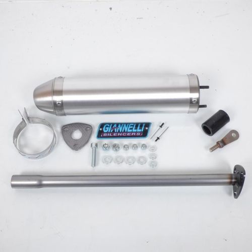 Silencieux D Échappement Giannelli Pour Moto Derbi 50 Gpr R2 Racing/Nude 2004 À 2005 Neuf