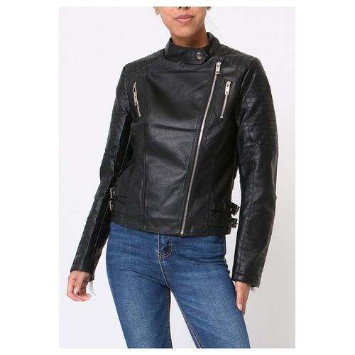 Blouson Perfecto Noir Femme