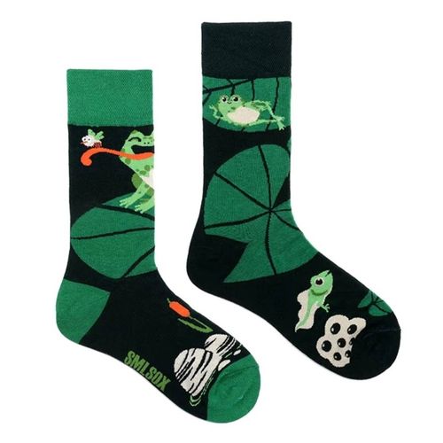 Chaussettes Dépareillées Grenouilles