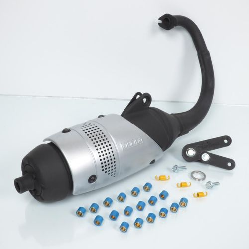 Pot D Échappement Leovince Pour Scooter Mbk 50 Rocket 2004 À 2009 Touring 5516 Neuf