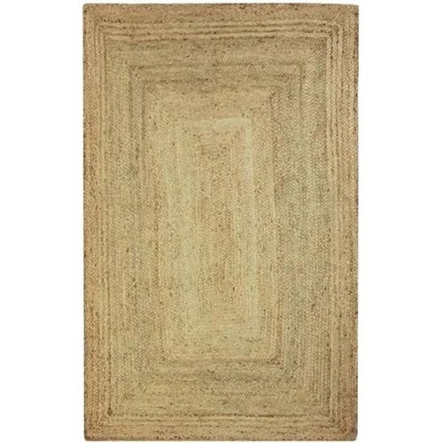 Full Jute - Tapis De Salon Ou Chambre En Jute Naturel - Tapis Artisanal 50 X 80 Cm - Beige