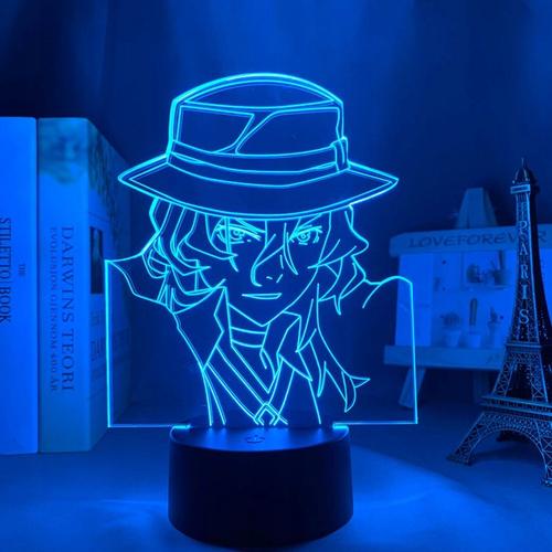 Lampe De Chevet Bungo Chiens Errants Nakahara Chuuya