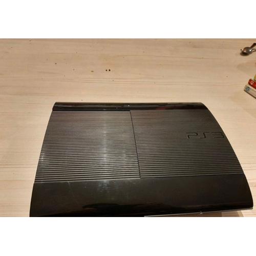 Console Ps3 Ultra Slim 12 Go Noire