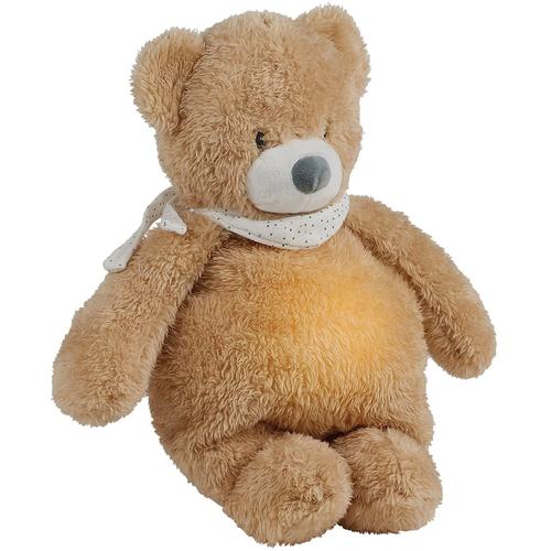 Sleepy Veilleuse Peluche Ours Brun - Lapidou - Nattou