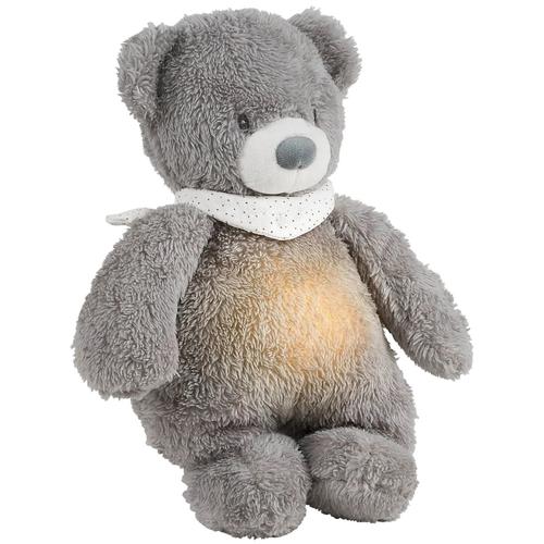 Sleepy Veilleuse Peluche Ours Gris - Lapidou