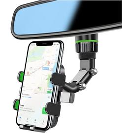 Super Support de Téléphone de Rétroviseur pour Voiture Rotatif 360°  Multifonction 