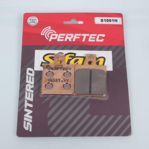 Plaquette De Frein Perftec Pour Moto Ktm 125 Gs 1986 Av / Ar Neuf
