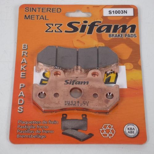 Plaquette De Frein Sifam Pour Moto Honda 500 Cx Ec 1982 Avg / Avd Neuf
