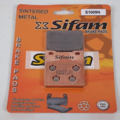 Plaquette De Frein Sifam Pour Moto Suzuki 650 Sv N 1999 À 2002 Ar Neuf
