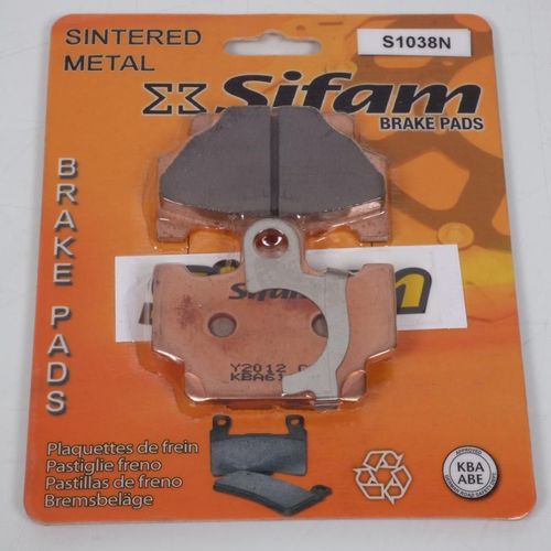 Plaquette De Frein Sifam Pour Moto Yamaha 600 Xt 4 Valv 1985-1986 Av Neuf