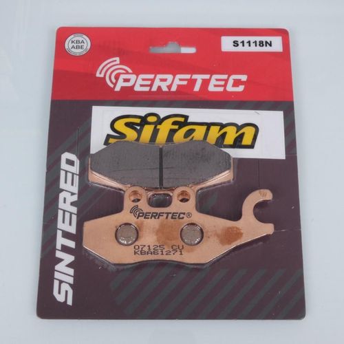 Plaquette De Frein Perftec Pour Scooter Piaggio 125 X Evo - Etrier Ar 1 Axe 2007 À 2017 Av Neuf