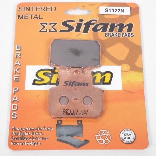 Plaquette De Frein Sifam Pour Scooter Piaggio 125 X Evo - Etrier Ar 1 Axe 2007 À 2017 Ar Neuf