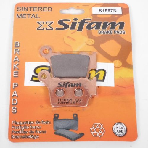 Plaquette De Frein Sifam Pour Moto Ktm 250 Exc Racing 4t 2004 À 2006 Ar Neuf