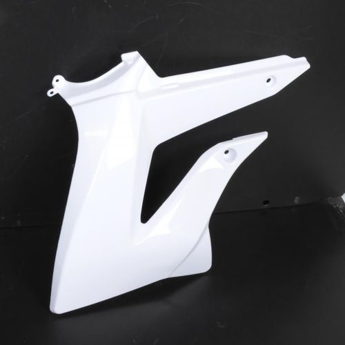 Écope Gauche P2r Pour Moto Derbi 50 Senda Drd 2011 À 2020 Blanc Brillant Verif Neuf