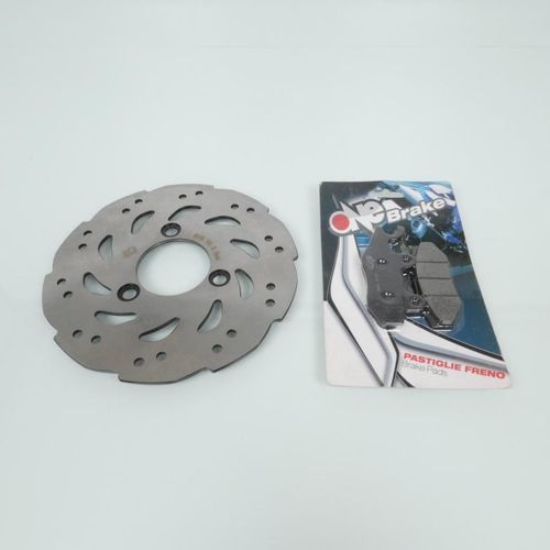 Kit Disque De Frein Avant One Pour Scooter Kymco 125 Agility Rs 2009 Ø200x58x4mm
