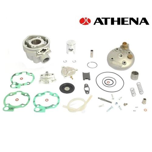 Haut Moteur Athena Pour Moto Minarelli 50 Am6 P400130100004 / 40mm + Valve Neuf