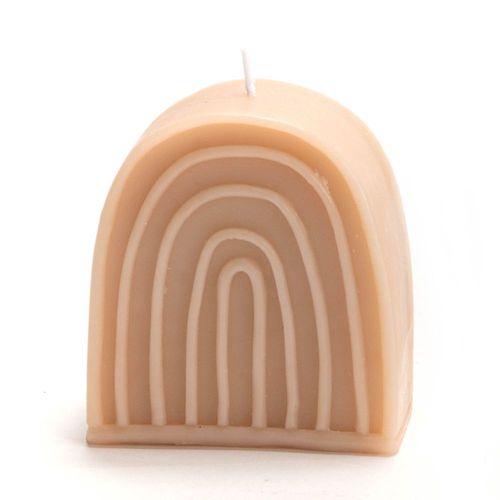 Bougie Rainbow petit modèle nude (lot de 6)