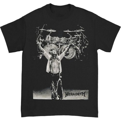 Megadeth Yamaha Drums Photo Mens Reg T T-Shirt