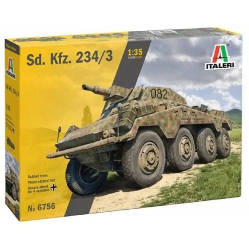 Maquette Blindé Sd. Kfz. 234/3 - Italeri - 1:35 Maquette Char Promo-Italeri
